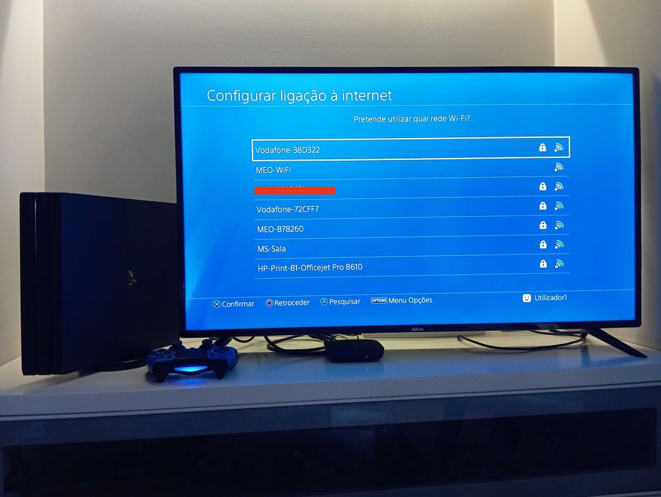 PS4 PRO 1TB 4K PlayStation 4 + comando (LER DESCRIÇÃO)