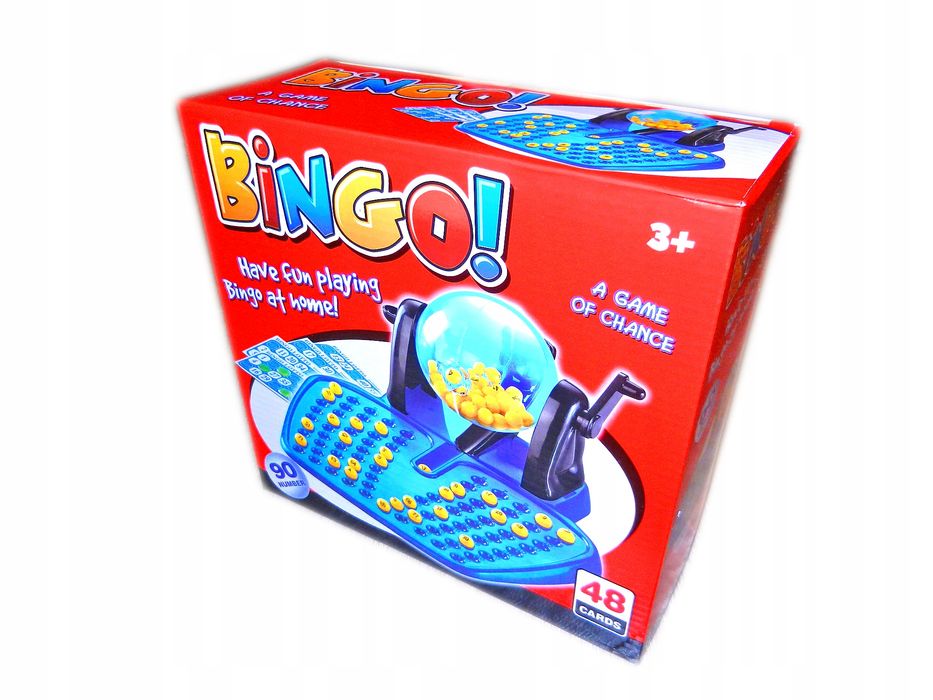bingo lotto gra rodzinna na impreze na prezent