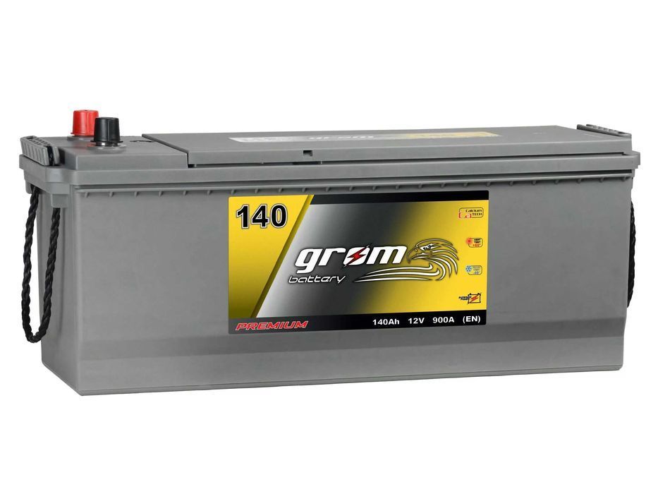 Akumulator GROM Premium 140Ah 900A EN LEWY PLUS