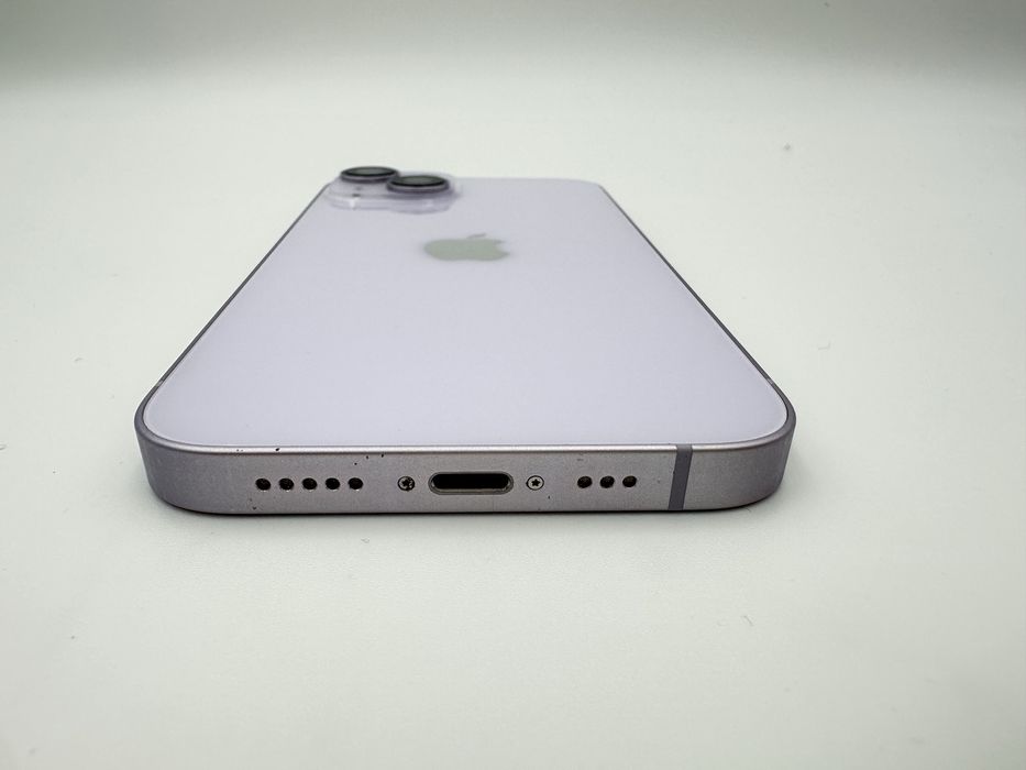 iphone 14 fioletowy Stan Bardzo dobry - 85% Bat - Szkło Hartowane Etui