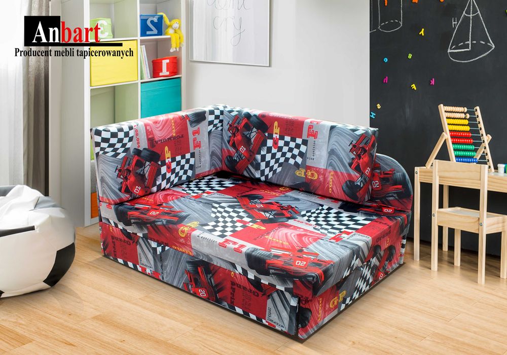 Narożnik dziecięcy, kubuś pojemnik na pościel, tapczanik, łóżko, sofa