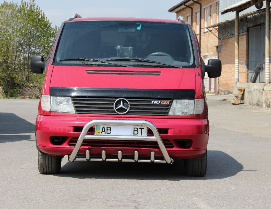 Кенгурятники_Пороги_Трубы_Mercedes Vito 638=Мерседес Вито=