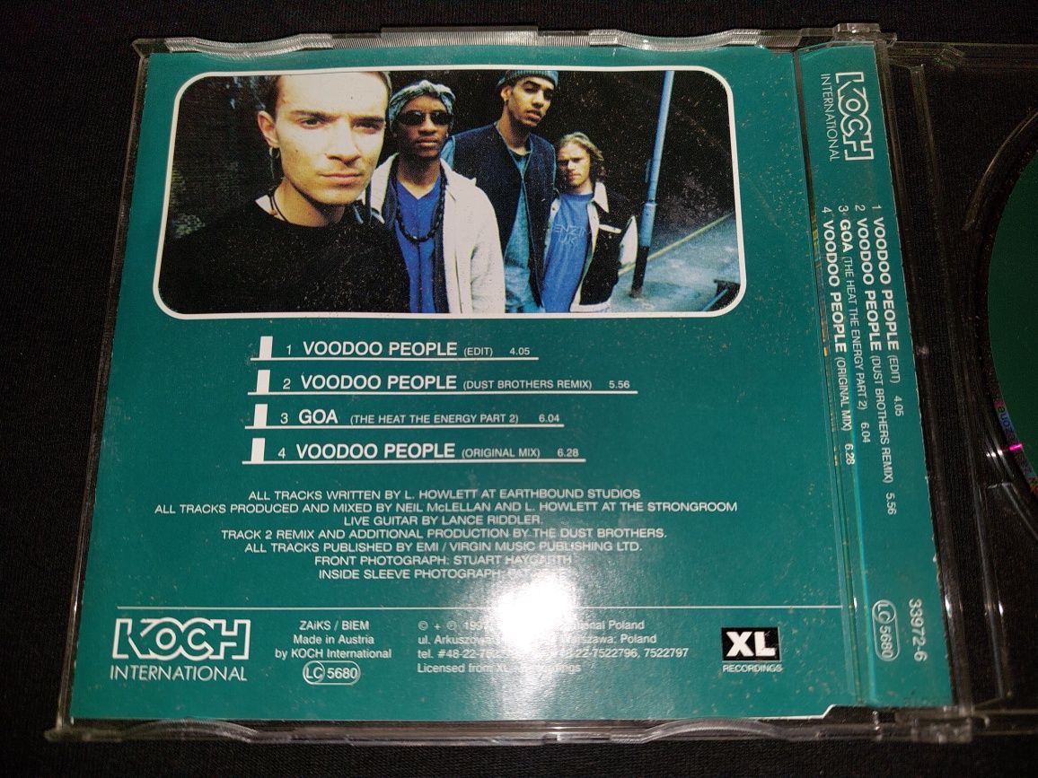 Prodigy Voodoo People CD 1997