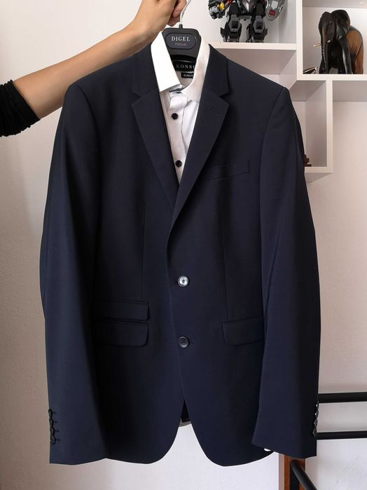 DIGEL Move Garnitur wizytowy slim fit 3w1 r.UK 38L czyli r.M