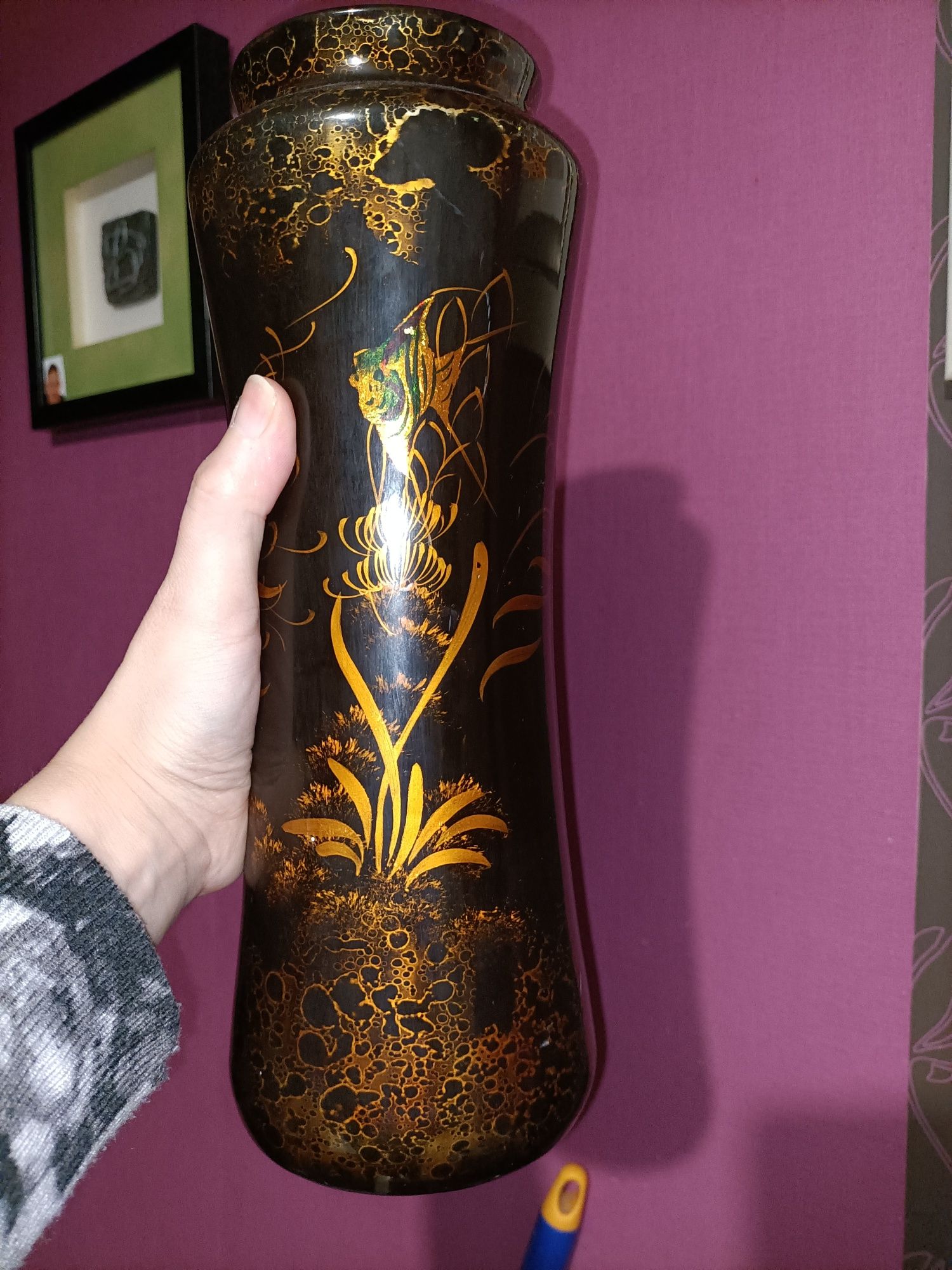 Chiński wazon dekoracyjny vintage