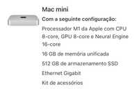 MAC MINI 16GB / 512GB