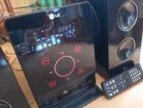 Wieża LG FA162 CD MP3 USB radio RDS panel dotykowy sprawna bdb stan