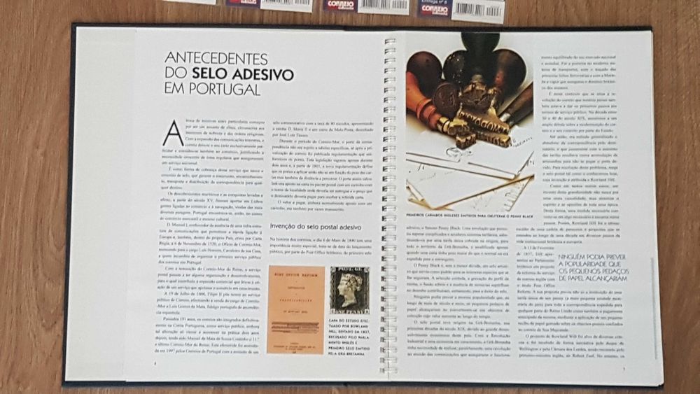 Selos do Mundo Colecção Completa + Classificador com tiras