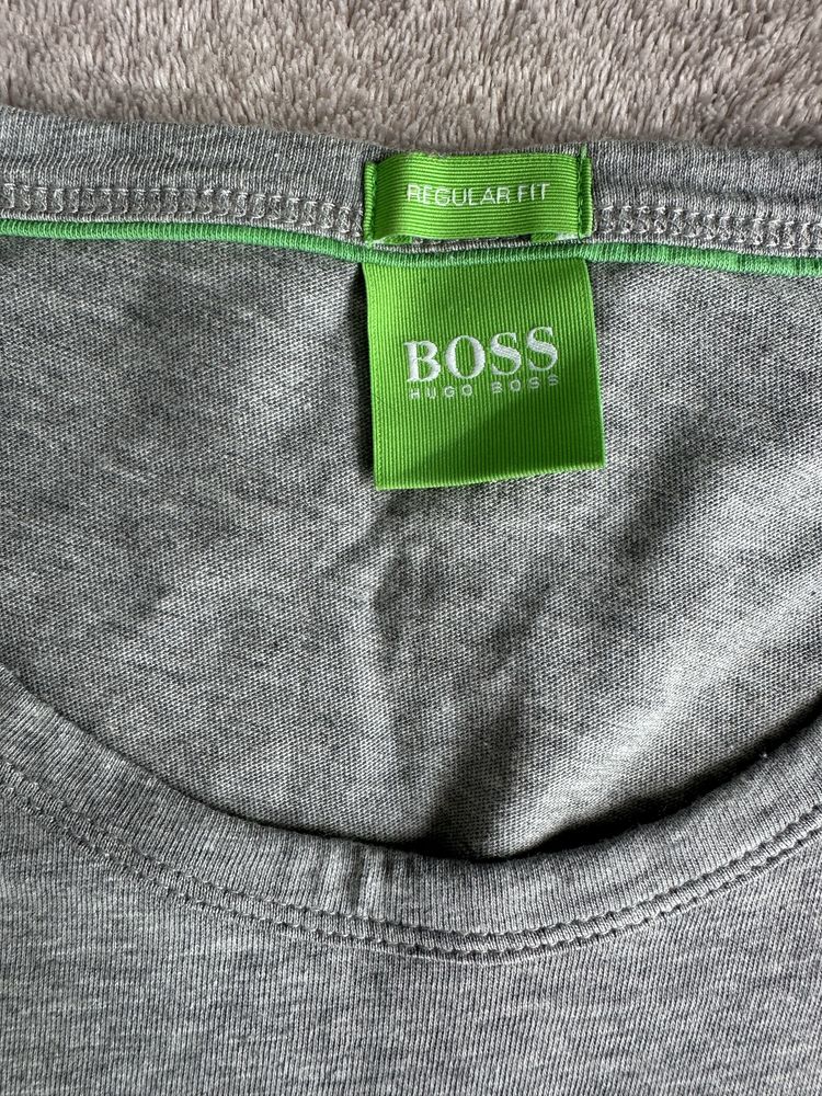 Koszulka męska HUGO BOSS Green L - XL Regular Fit