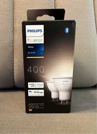 Philips hue White 400 - zestaw dwóch żarówek gu10