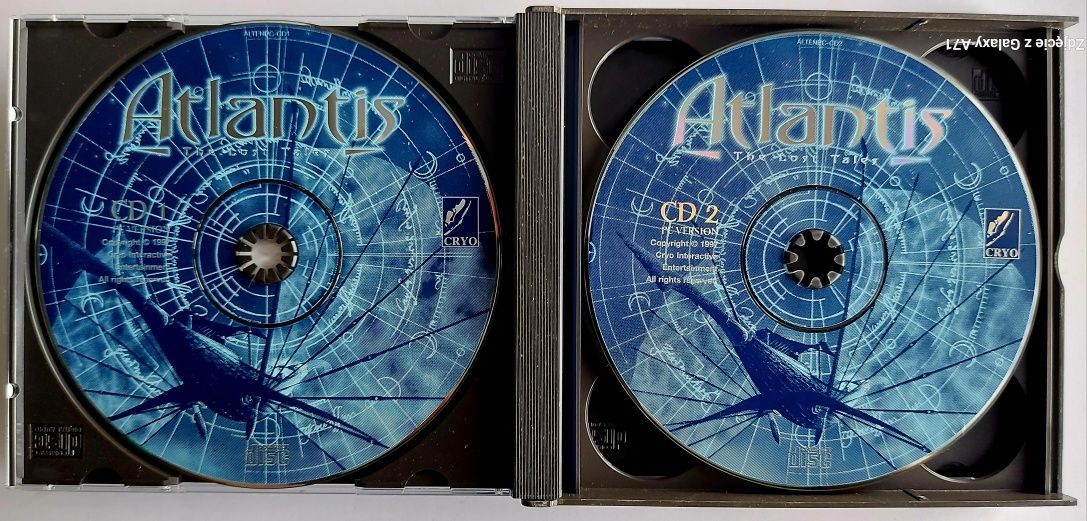 PC Version Atlantis 4CD 1997r