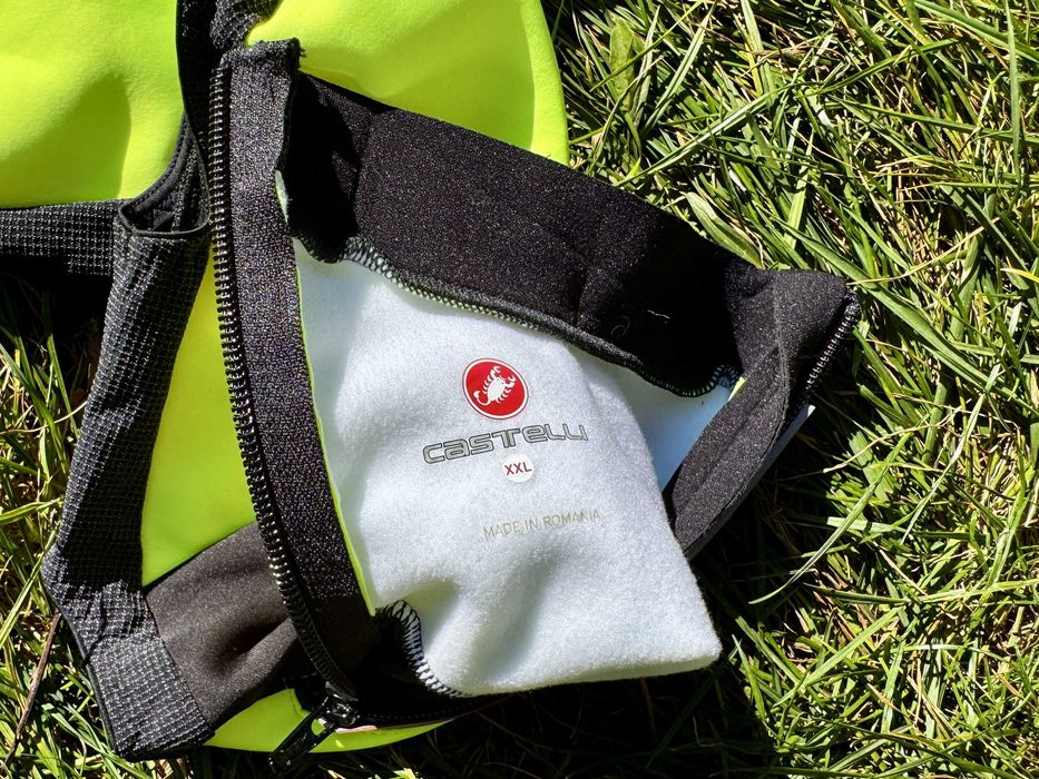 Велоформа, велобахіли Castelli Copriscarpe Ciclismo Giallo Fluo