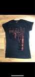 Koszulka Wicker Man T-Shirt Size L  czarna czerwone napisy runy