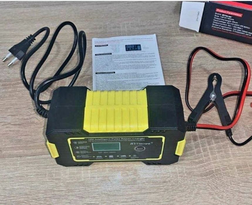 А/м зарядний імпульсний пристрій для акумулятора 12V 6А