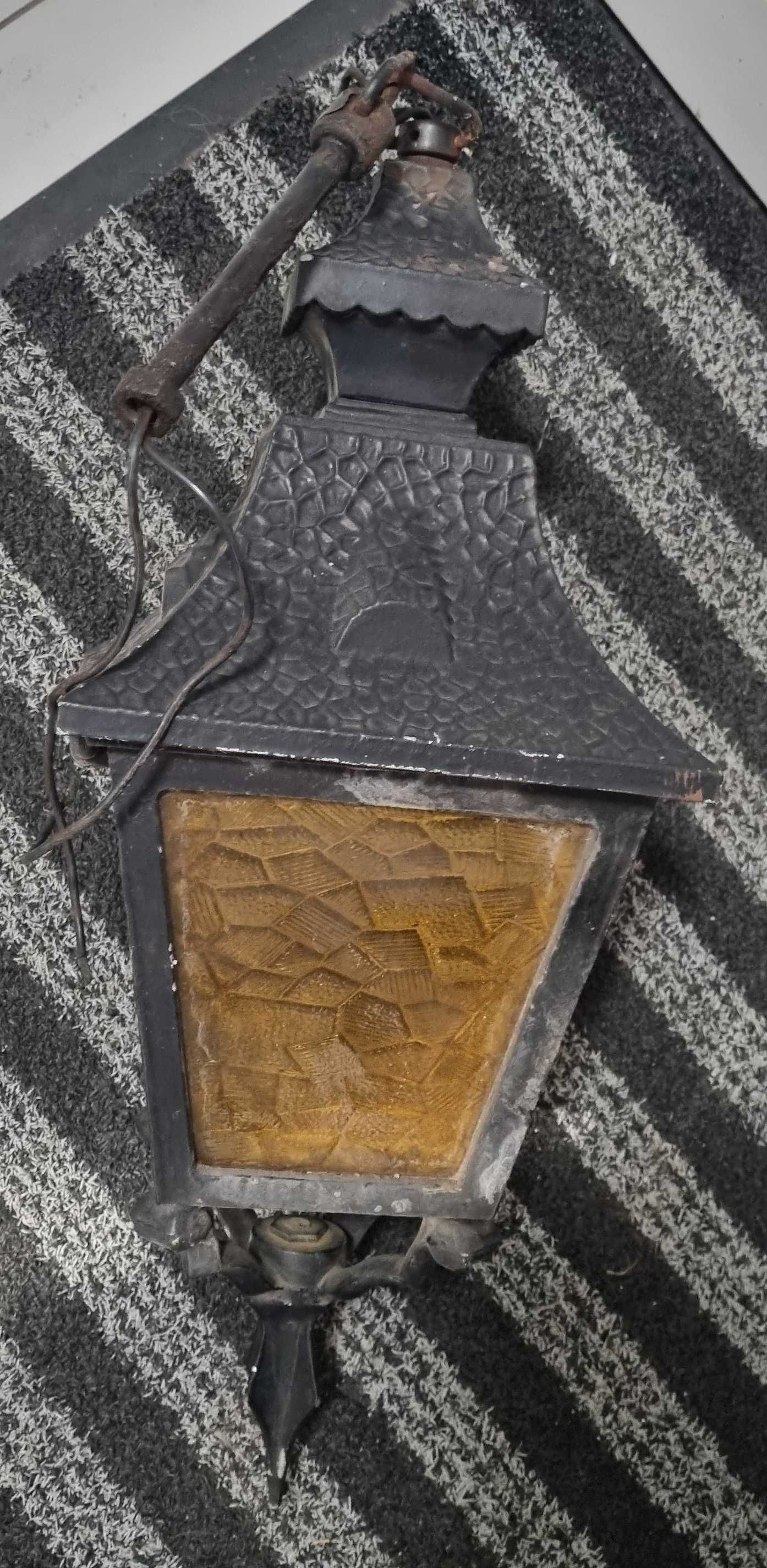 Lampa zewnetrzna żeliwna vintage