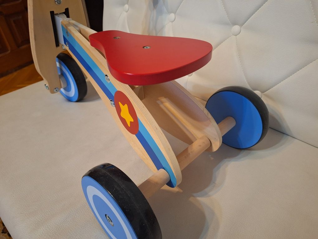 Drewniany rowerek biegowy Kinderkraft,