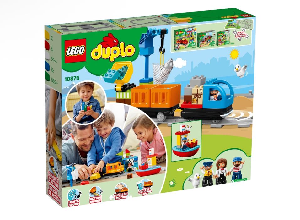 Okazja!LEGO 10875 DUPLO Pociag towarowy