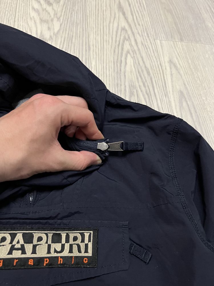 Анорак Napapijri Skidoo Rainforest Taped Seams S Напа