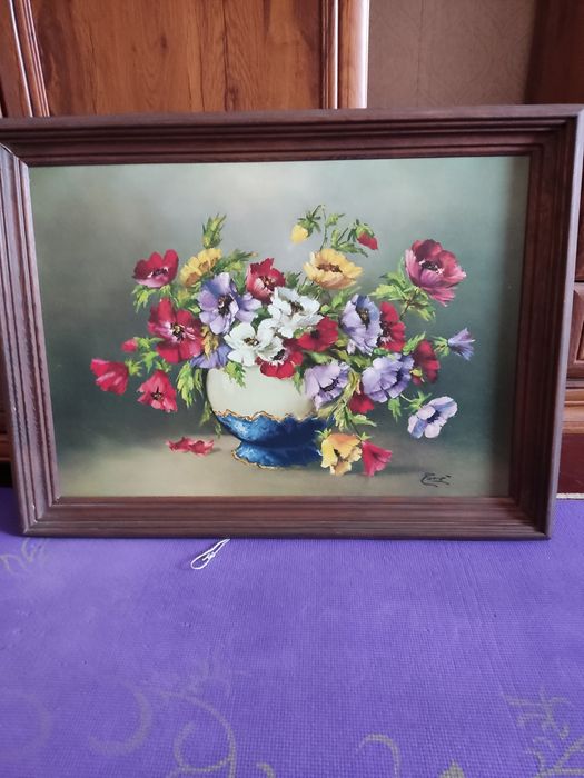 Sprzedam obraz w drewnianej ramie