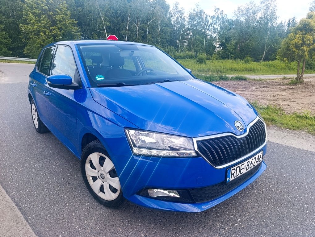 Skoda Fabia 1.0mpi benzyna org prz 45tys klima kamera Zadbana