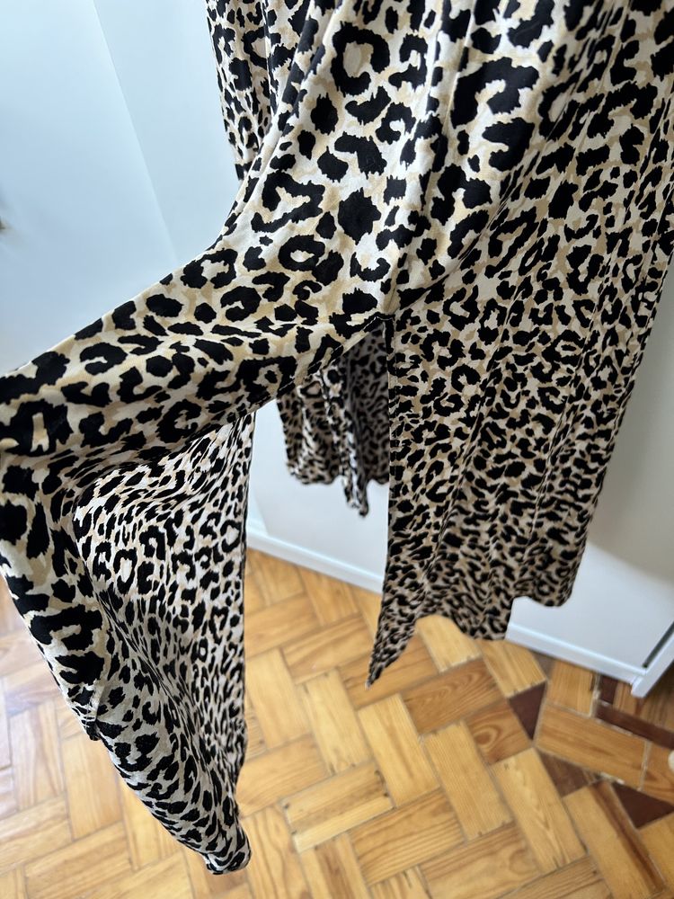 Vestido leopardo - ASOS - S