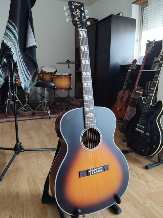 Guitarra electro acustica Vintage