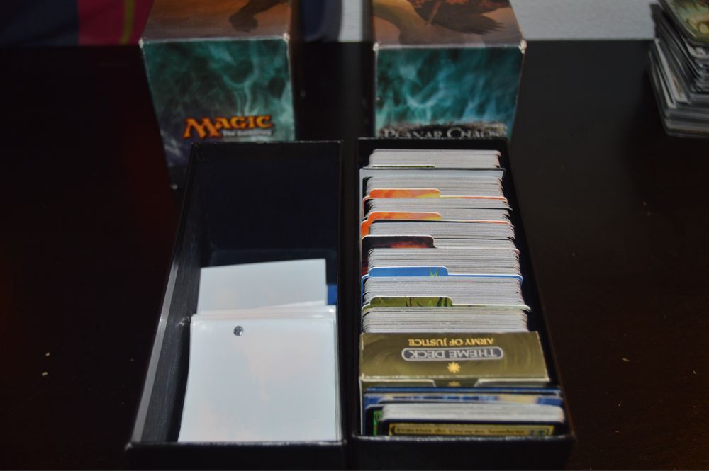 Cartas magic (cartas/caixas/capas de cartas)