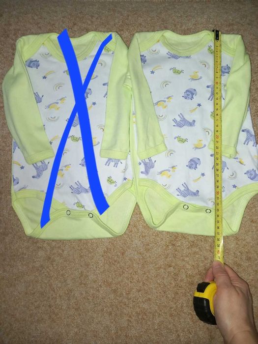 Пакет одежды с беби-бокса
