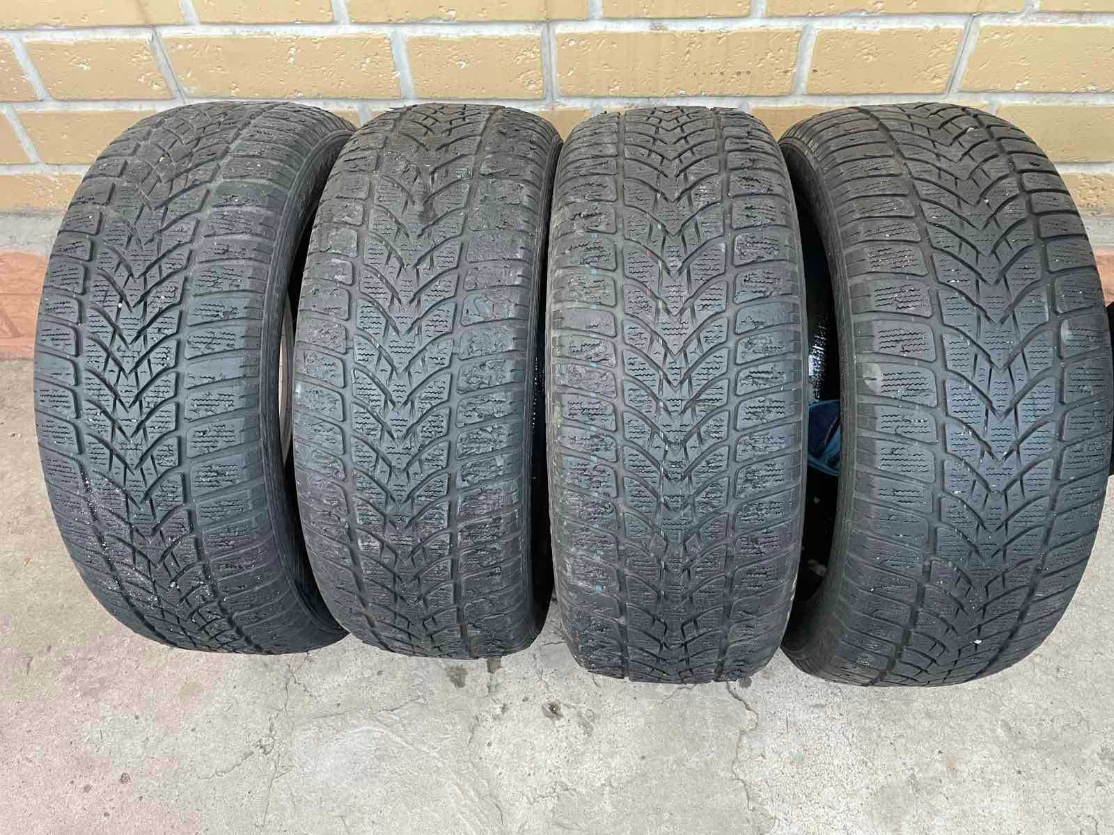 Автошины зимние 205/55R16 DUNLOP SP WINTER SPORT б/у