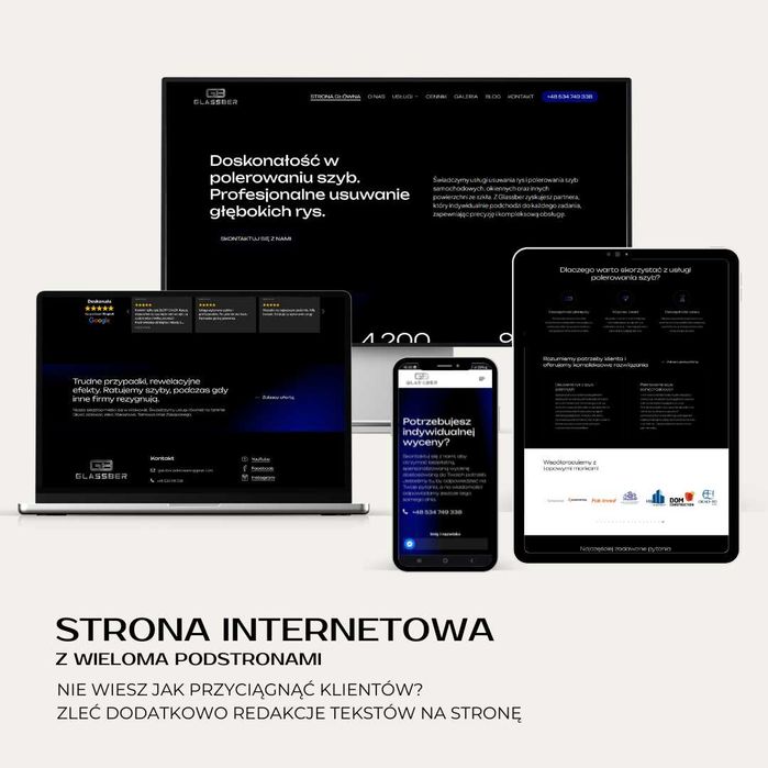 Strony internetowe, sklepy, reklama google ads, meta ads, social media