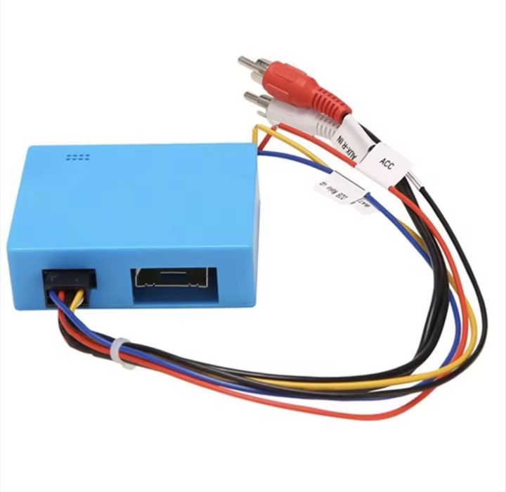 Адаптер оптоволокна активации штатного усилителя Mercedes