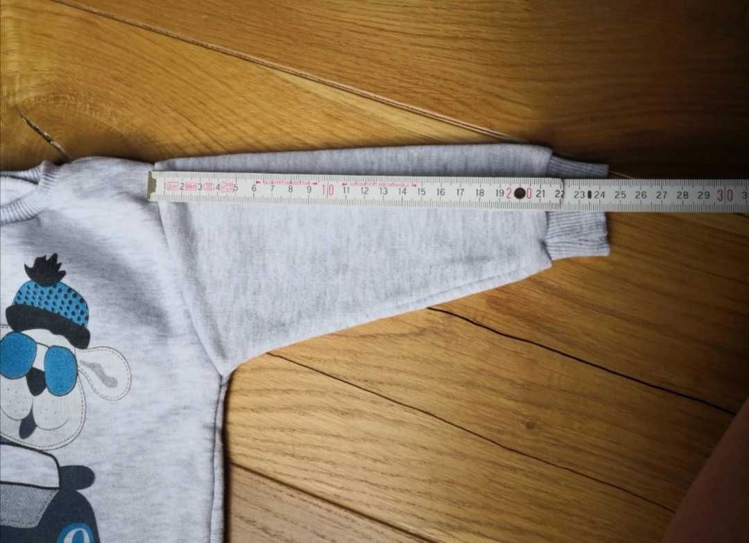 Komplet sweter plus kamizelka 80/86