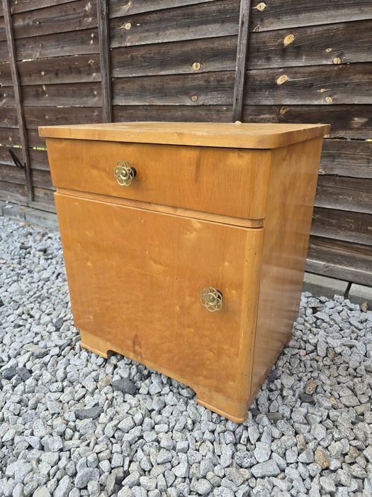 Szafki nocne nakastlik lata 50 60 PRL vintage retro zestaw