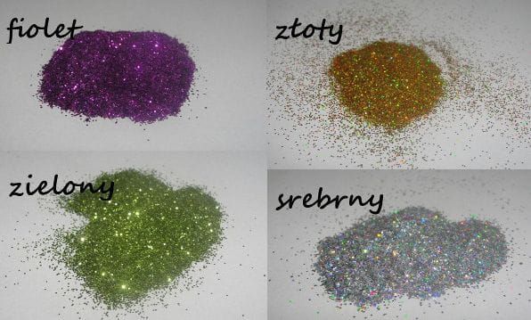 Brokat sypki w solniczce. Import