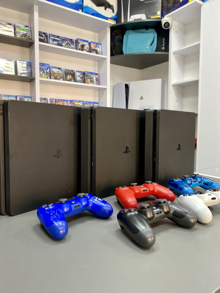 PlayStation 4 Slim з гарантією 12 місяців від магазину