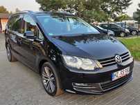 Volkswagen Sharan 2.0TDI 177km ! Automat DSG ! Bi-Xenon ! 7osób ! El. Drzwi ! PDC !