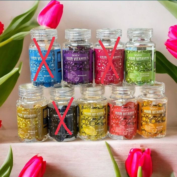 Капсули для волосся sevich