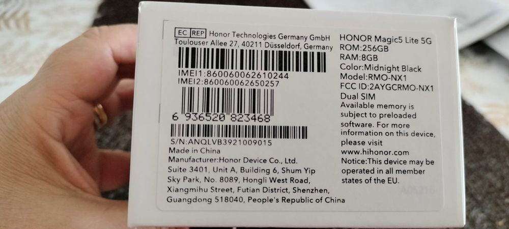 Telemóvel Honor Magic 5