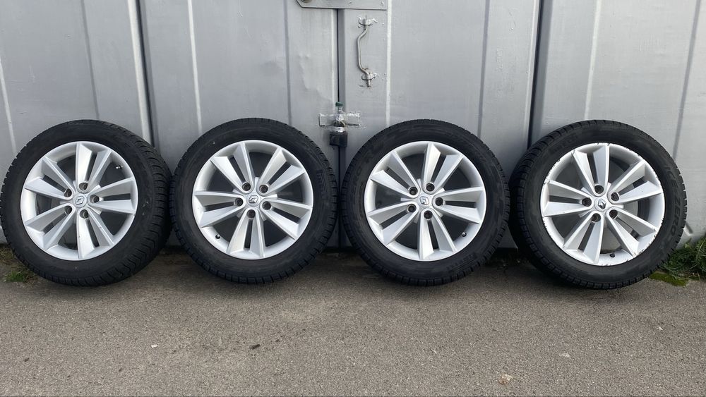 Диски Renault R17 5/114,3 + зимова гума 215/55 R17 і датчики тиску