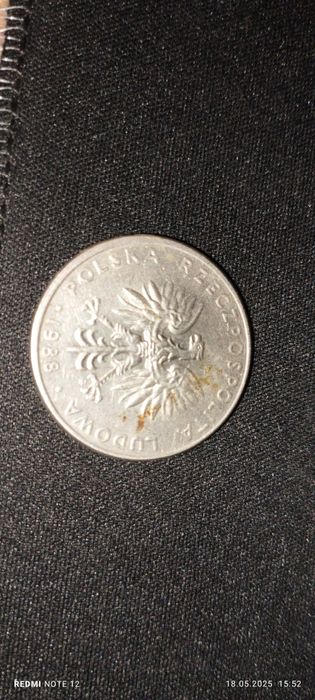 BŁĄD MENNICZY! UNIKAT! MONETA 20zł z 1988r z błędem menniczym