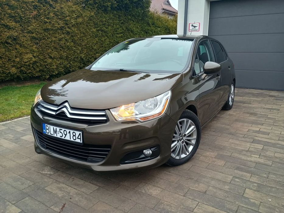 Citroën C4 1.6 120 KM  Zarejestrowany Import Niemcy alu klima Piękny Stan