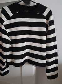 Sweter bluza w paski Massimo Dutti XS