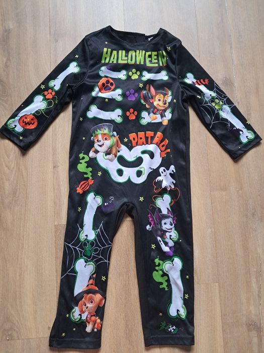 Psi patrol kościotrup szkieletor strój przebranie 98, 2-3 lata