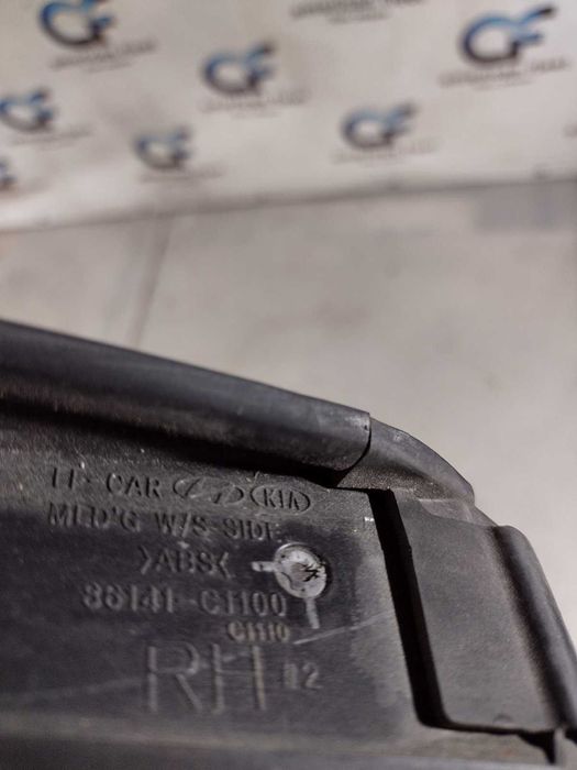 Hyundai Sonata 15-19 Молдинг лобового стекла правый, левый / Соната