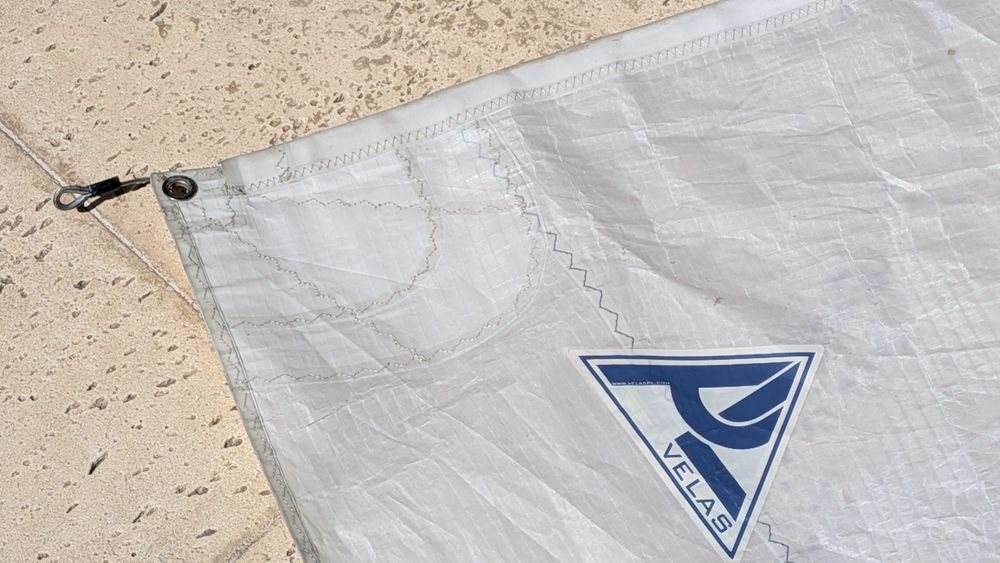 Velas usadas para barco de vela ligeira Vaurien da marca Pires de Lima