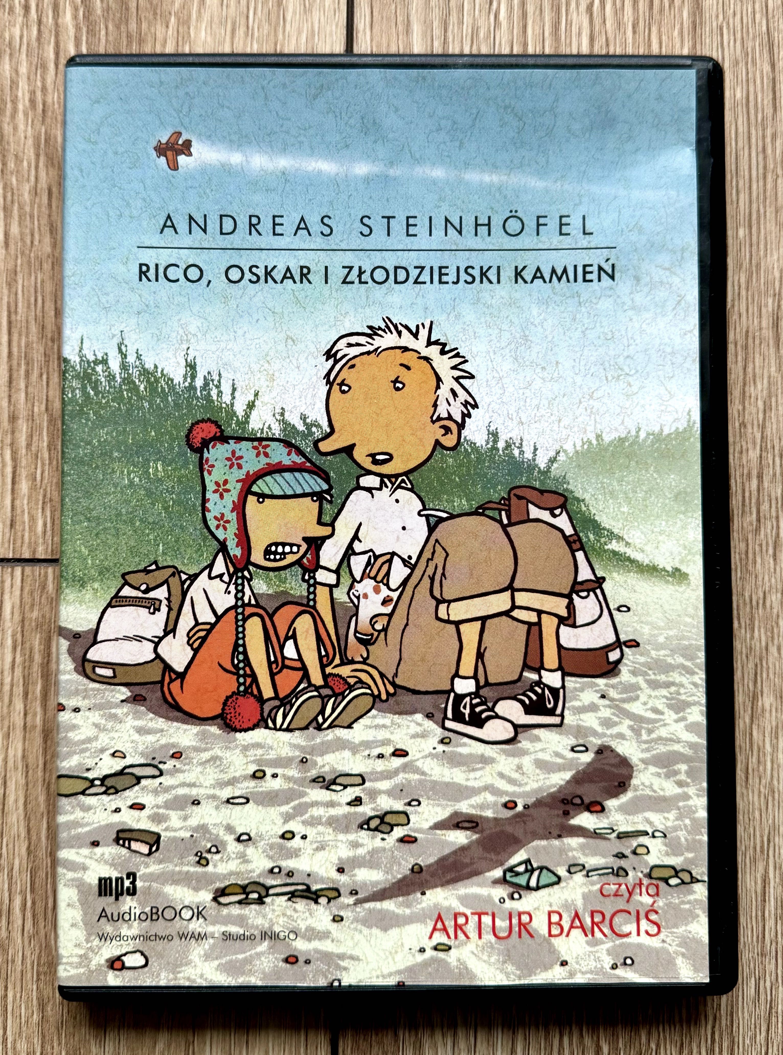 Rico, Oskar i złodziejski kamień [Audio book - MP3]