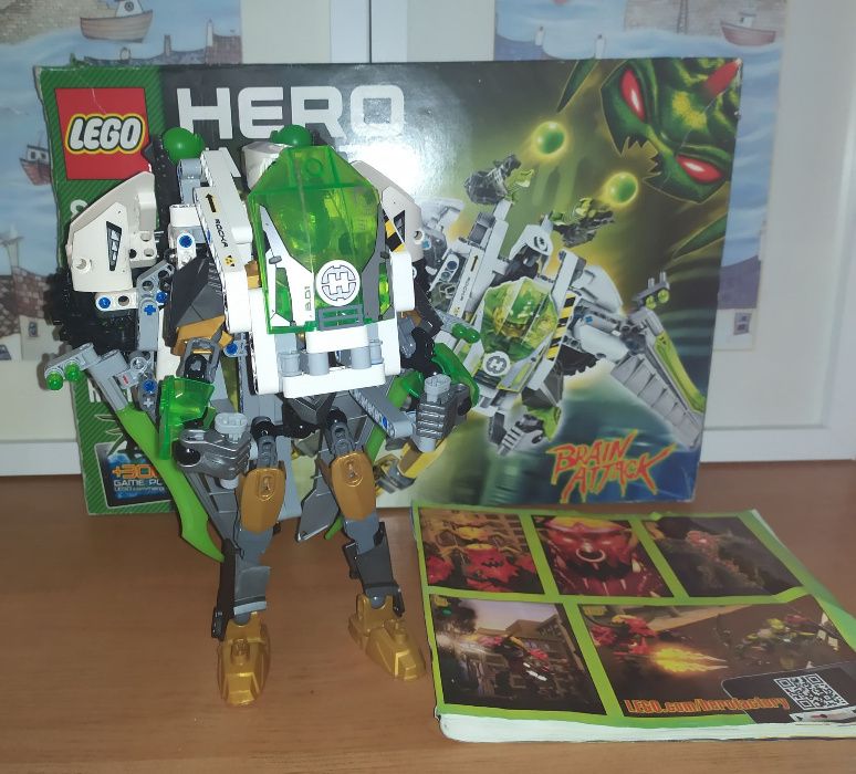 Zestaw Lego Hero Factory Jet Rocka 44014
