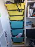 Regał Trofast z pojemnikami Ikea