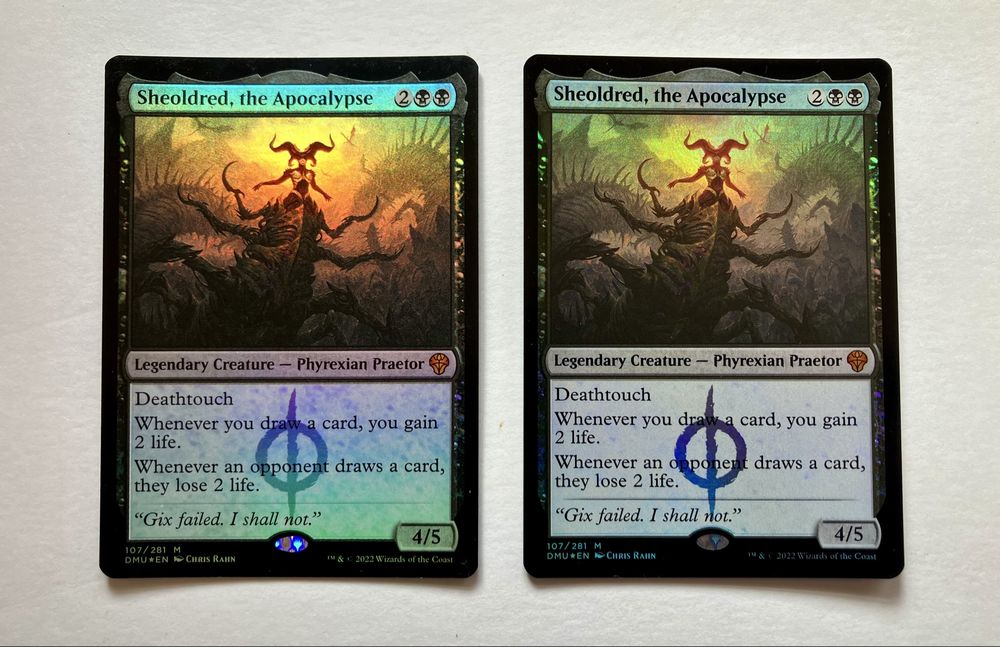 Mtg , Sheoldred foil x2