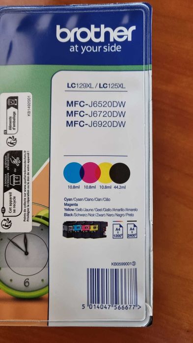 Tinteiro BROTHER LC129XL/LC125XL